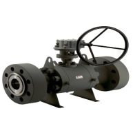 شیر توپی ترینیون بال ولو فولادی ردیوس بور کلاس 1500 ball valve redused bore